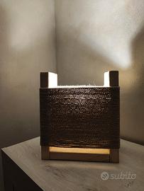 lampada con corda 