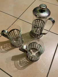 Tazze e teiera da te/caffè