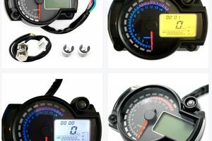 Contagiri elettronico LCD per moto universale