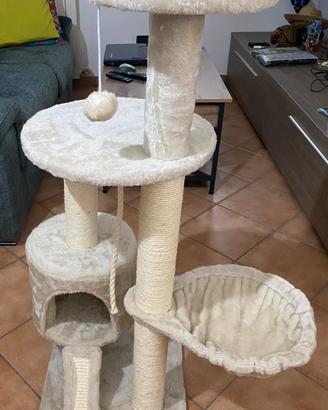 Torre per gatti tira graffi cuccia