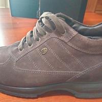 Scarpe donna alte scamosciate