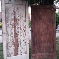 Porte in legno da restaurare