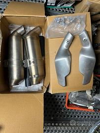 Marmitte Ktm smc690 originali con piccolo graffio 