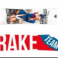 Tavola snowboard drake + attacchi union