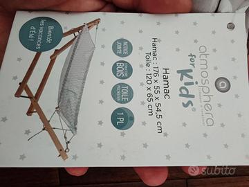 Amaca in legno per bambino - nuovissima