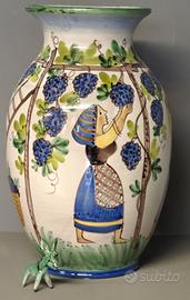 Giovannino Vietri – Grande vaso ceramica vietrese