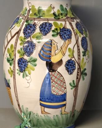 Giovannino Vietri – Grande vaso ceramica vietrese