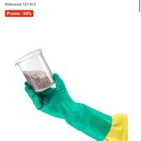 Guanti in Nitrile verde 37 - 675