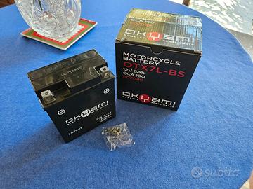 batteria liberty 125 e 150. vespa sprint e promaba