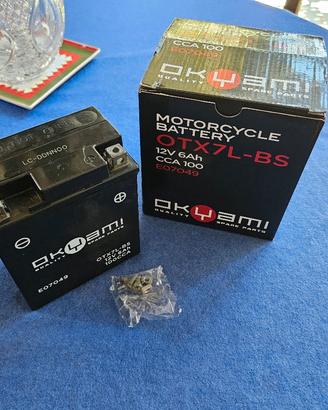 batteria liberty 125 e 150. vespa sprint e promaba