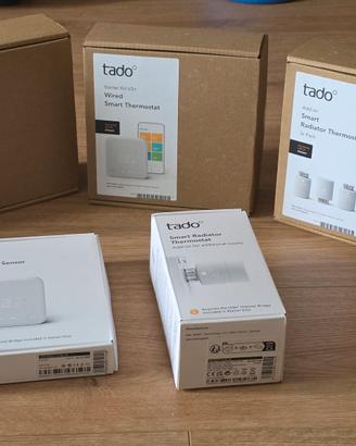 Kit  tado° V3+ valvole Termostato Sensore Bridge