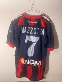 Maglia calcio gara crotone Mazzotta