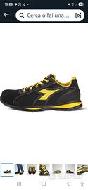 scarpe antinfortunistiche ,diadora numero 40 indos