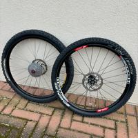 Set ruote 26 freno a disco per mtb