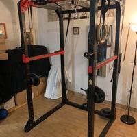 Gabbia bodybuilding POWER RACK 900