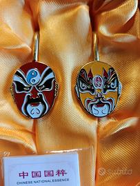 segnalibri  metallo smaltato maschere teatro cines