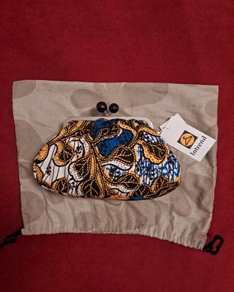 INTREND BORSA PASTICCINO AISHA IN TESSUTO AFRICA