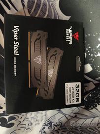 RAM DDR4 2X16 CL18 VIPER STEEL 