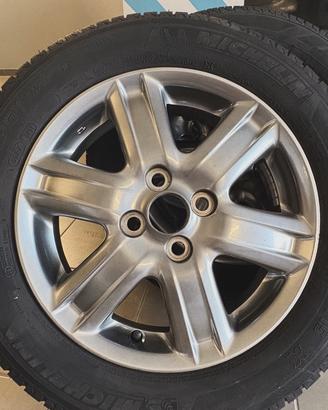 Cerchi Originali Toyota Iq 15 Bruniti Scuri