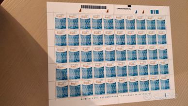 Francobolli 2008 Borsa Italiana Foglio 