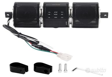 Radio Moto Altoparlanti Stereo Impermeabile USB