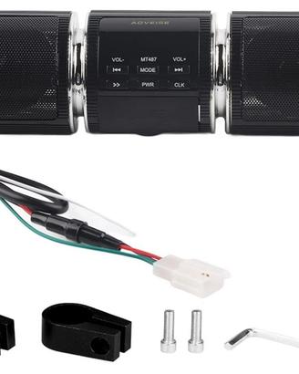 Radio Moto Altoparlanti Stereo Impermeabile USB