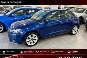 Audi A1 SPB 1.6 TDI Attraction FINANZIABILE