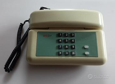 Telefono SIP SIRIO (mod. Giugiaro) vintage.