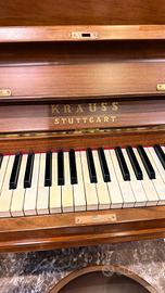 pianoforte verticale Krauss Stuttgart primi 900