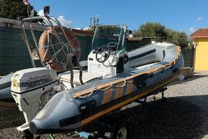 Gommone più carrello