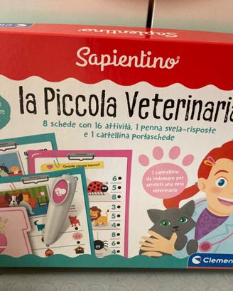 Gioco Sapientino La piccola veterinaria