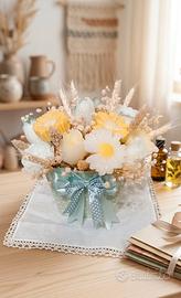 Bouquet di fiori artigianale fatto a mano