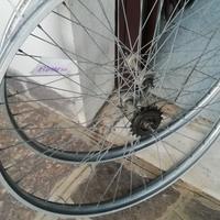 coppia cerchi in alluminio misura 26 