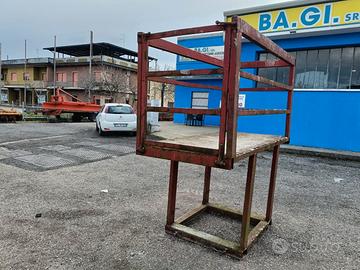 cesta per muletto o sollevatore telescopico