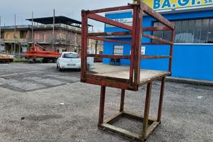 cesta per muletto o sollevatore telescopico