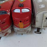 RIVAROSSI 1/80 SANTA FE CONVOGLIO CON SIRENA COMPL