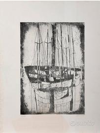 Enrico paulucci acquaforte quadro