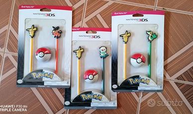 kit 2 stylus personaggi Pokemon + poke ball SCELTA