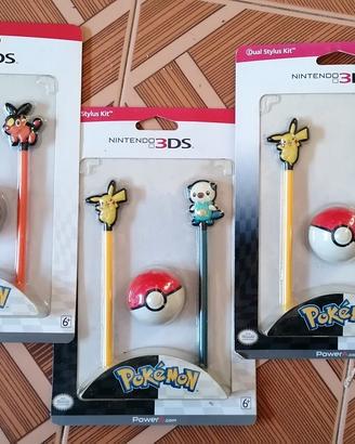 kit 2 stylus personaggi Pokemon + poke ball SCELTA