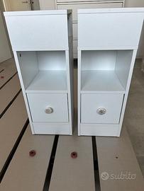 coppia comodini salvaspazio