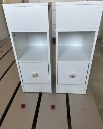 coppia comodini salvaspazio
