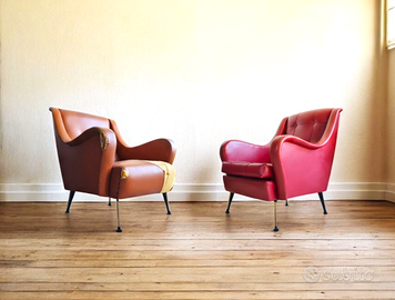❤️🔥 Coppia di Poltrone vintage anni 50, 60 design