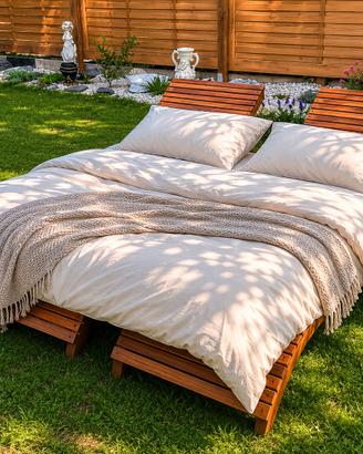Lettini prendisole di lusso per giardino