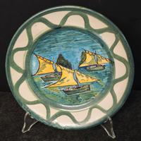 V. Pinto – Piatto in ceramica vietrese