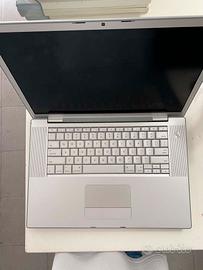 MacBook Pro 2.4 ghz come pezzi di ricambio