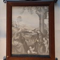 cornice in legno massello 