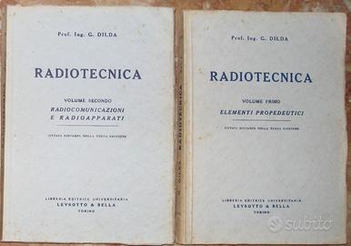 RADIOTECNICA VALVOLARE (Testi di teoria anni '60)
