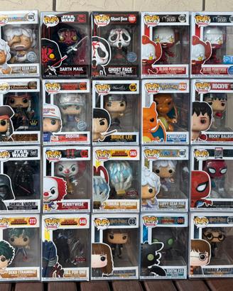 20 Funko Pop Rari con Scatola Protettiva