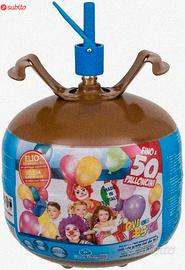 Bombola Gas Elio per gonfiare 50 Palloncini + 50 P