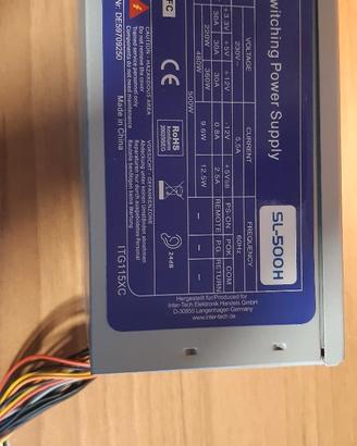 Alimentatore ATX 500W